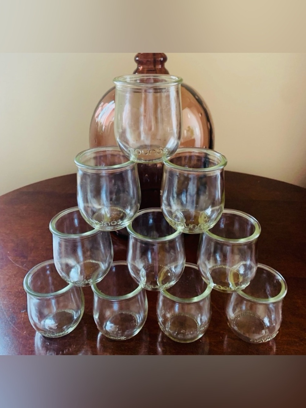 Set of 10 Nounus Yogurt Cups Pots - Picture 2 of 8